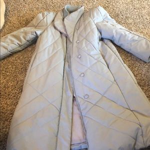 Long winter jacket